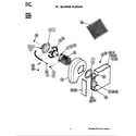Jenn-Air CG200L blower plenum diagram