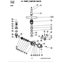 Jenn-Air DU498-C pump assembly diagram