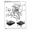 Jenn-Air DW441C149 rack assembly diagram