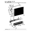 Jenn-Air DU599B panel assembly diagram