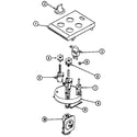 Jenn-Air CG206B-E control assembly diagram