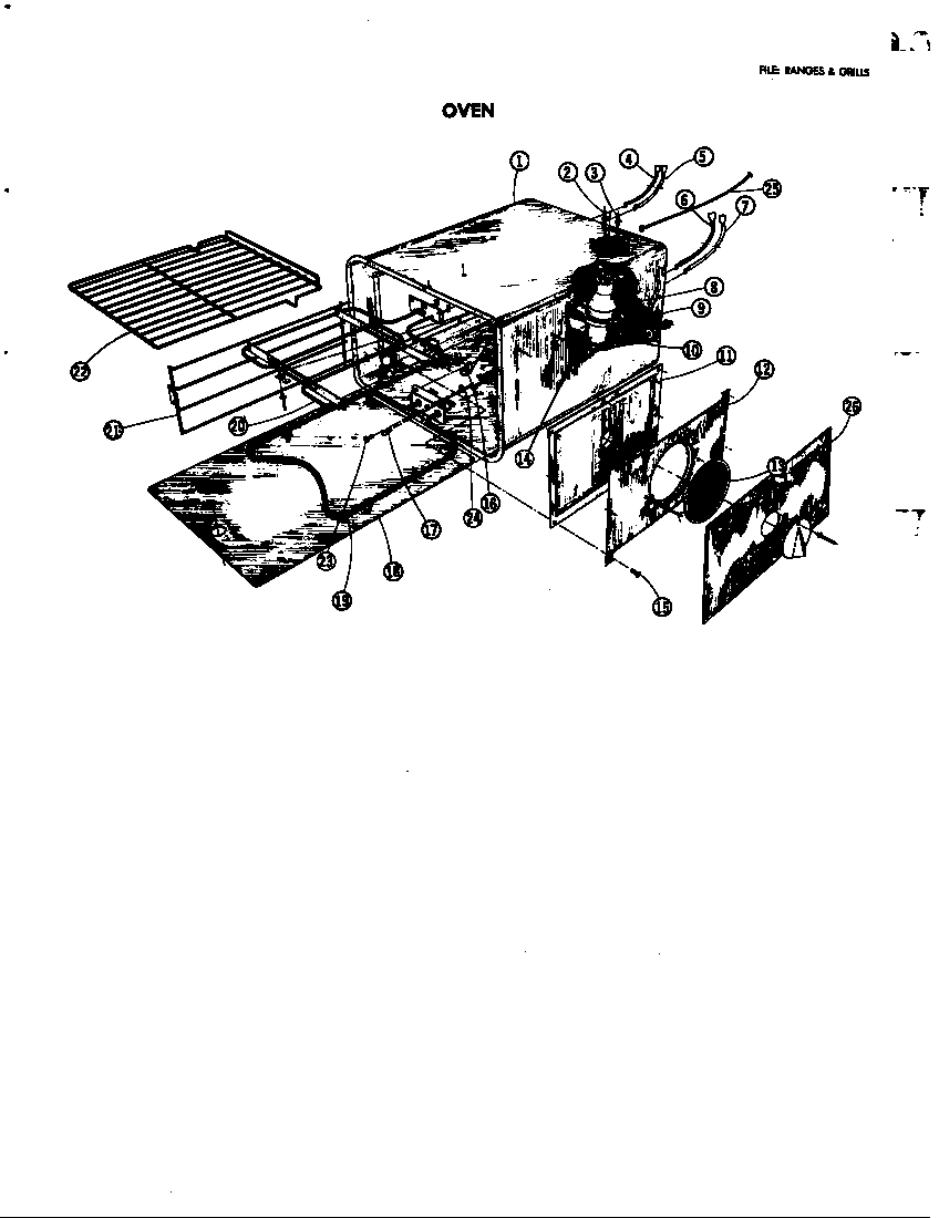 Jenn-Air 4770 oven (4760) (4770) (88168) (88169) diagram
