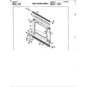 Jenn-Air 800181-C door assembly diagram