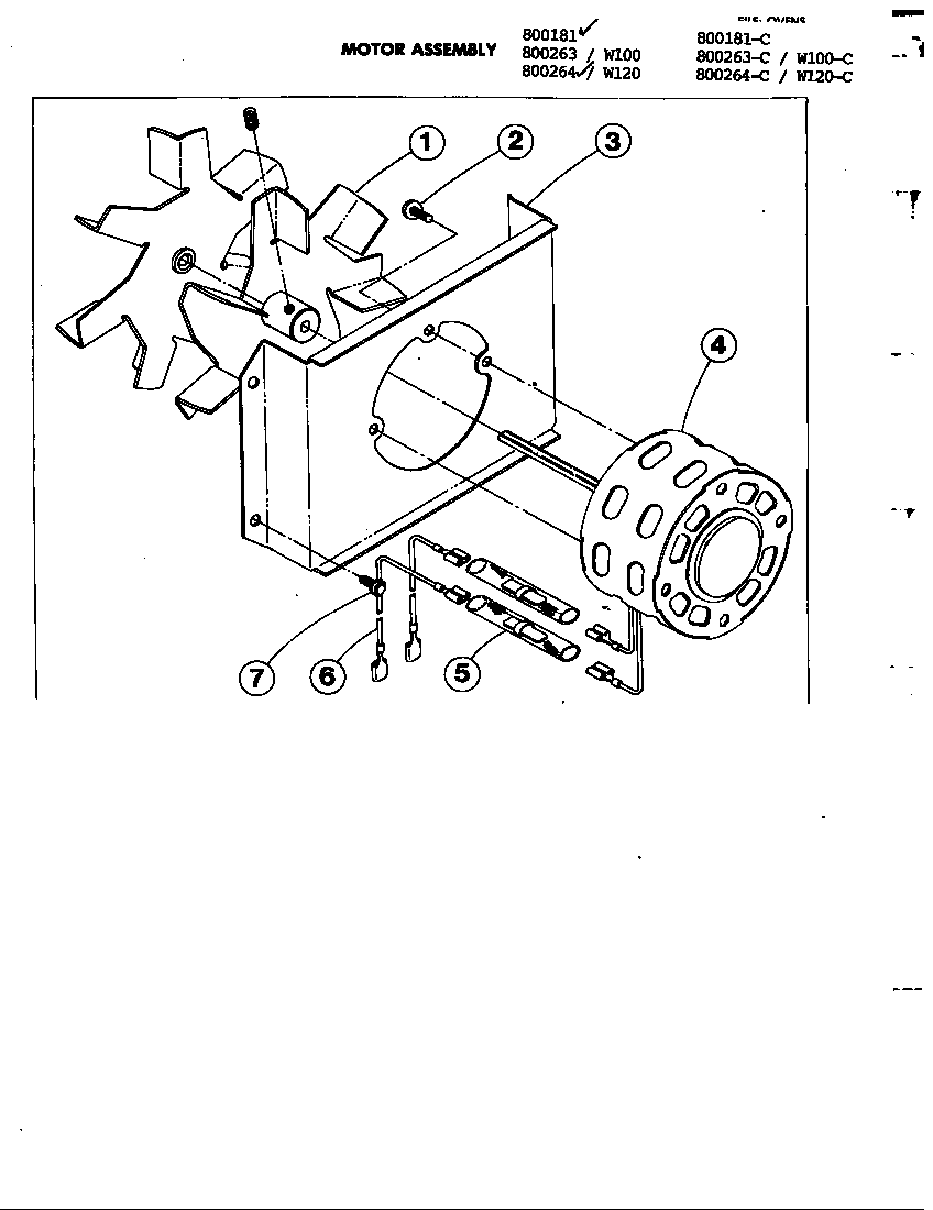 Jenn-Air 800181-C body diagram