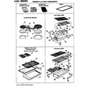 Jenn-Air 2480 elements & grills diagram