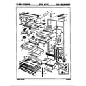 Jenn-Air JRTI214/8C04A fresh food compartment diagram