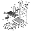 Jenn-Air JRTE175W/DJ31A freezer compartment (b/m dj31a) diagram