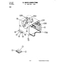 Jenn-Air W266 body-liner/trim-lower oven diagram