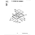 Jenn-Air R201-C burner box assembly (r201-c) diagram