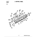 Jenn-Air S156W-C control panel (s156b-c) (s156b-c) diagram