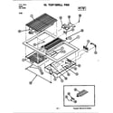 Jenn-Air S156W-C top/grill pan (s156b-c) (s156b-c) diagram