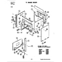 Jenn-Air S156W-C body (s156b-c) (s156b-c) diagram