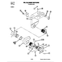 Jenn-Air S156W-C blower motor-blower/plenum (s156w-c) diagram