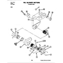Jenn-Air S156W-C blower motor-blower/plenum (s156b-c) (s156b-c) diagram