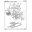 Maytag CWG3020BAE oven diagram