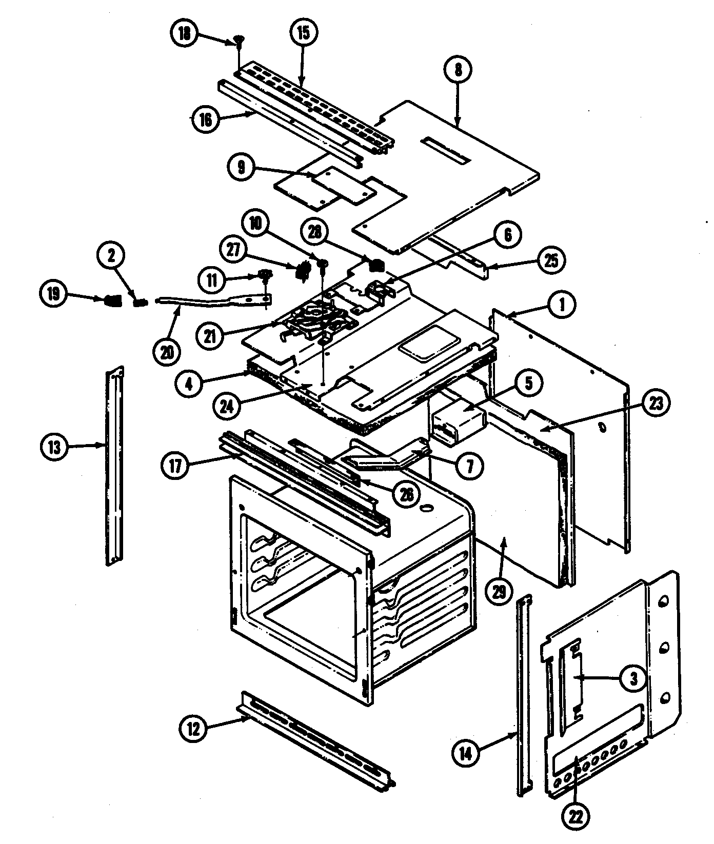 Maytag CWE4700BCE body (cwe4700) (cwe4700bcb) (cwe4700bce) diagram