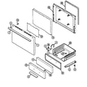 Maytag CRP5300AXW door/drawer (crp5300ax*) (crp5300axl) (crp5300axw) diagram