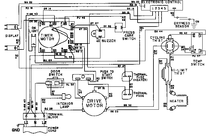 Maytag LDG9824AAE wiring information-lde9824ade (lde9824ade) diagram