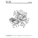 Maytag GCBG501 oven diagram