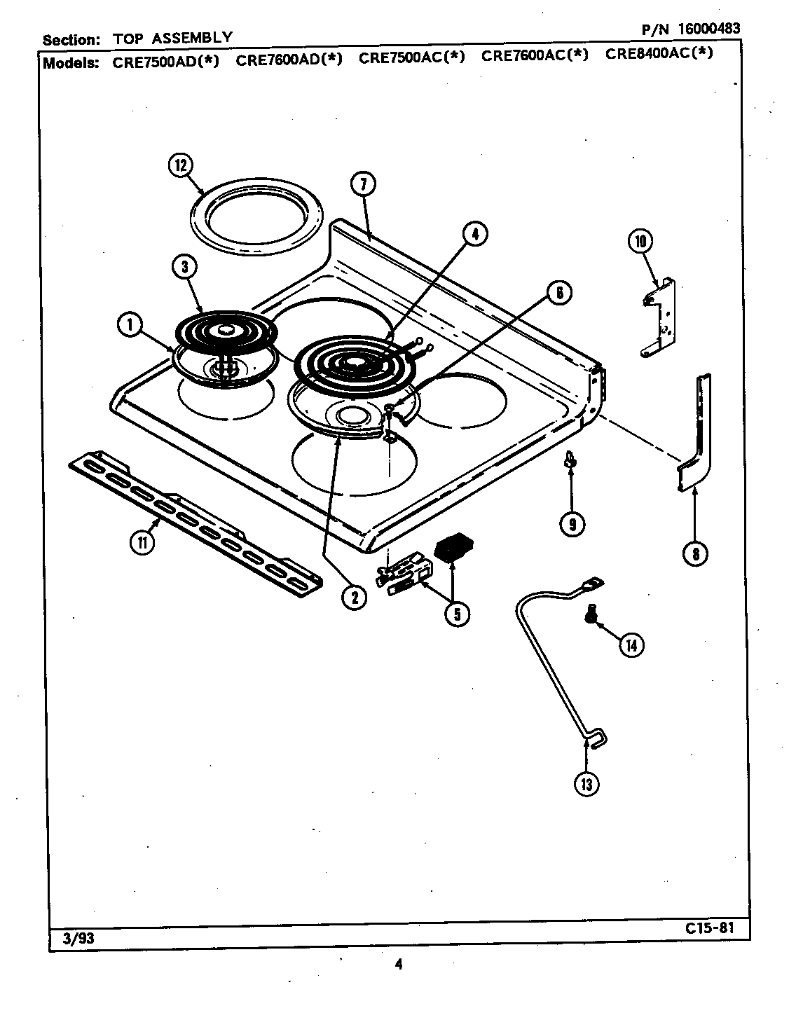 Maytag CRE7500ADA top assembly (cre7500acl) (cre7500acw) (cre7500adl) (cre7500adw) diagram