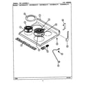 Maytag CRE7500ADW top assembly (cre7500acl) (cre7500acw) (cre7500adl) (cre7500adw) diagram