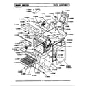 Maytag CRG750 oven assembly diagram