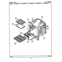 Maytag CRE8400ACL oven diagram