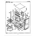 Maytag CWG351 body diagram