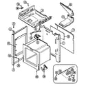 Maytag CRG8600AAL body diagram