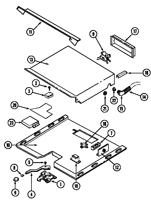 Maytag CWE9000BCM internal controls (cwe9000bcb) (cwe9000bce) (cwe9000bdb) (cwe9000bde) diagram