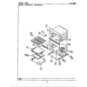 Maytag CWG3510AAB oven diagram