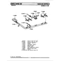 Maytag CRP300B valves & controls diagram