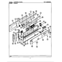 Maytag CRE955 control panel (bcre955) diagram
