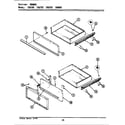 Maytag LCRG783 drawer diagram