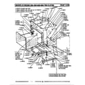 Maytag LCRE682 front view diagram
