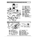 Maytag GCRE650 latch assembly diagram