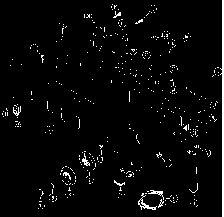 Maytag LDE9814ACE control panel (lde9814ace) (lde9814acl) (lde9814ade) (ldg9814aae) (ldg9814aal) diagram