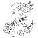 Maytag LDG9904AAM motor drive (lde9904ace) (lde9904acl) (lde9904ade) (ldg9904aae) (ldg9904aal) diagram