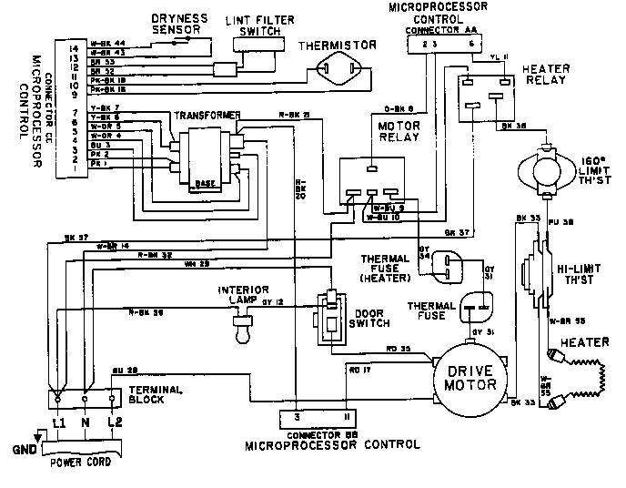 Maytag LDE9904ADE wiring information-lde9904ade (lde9904ade) diagram