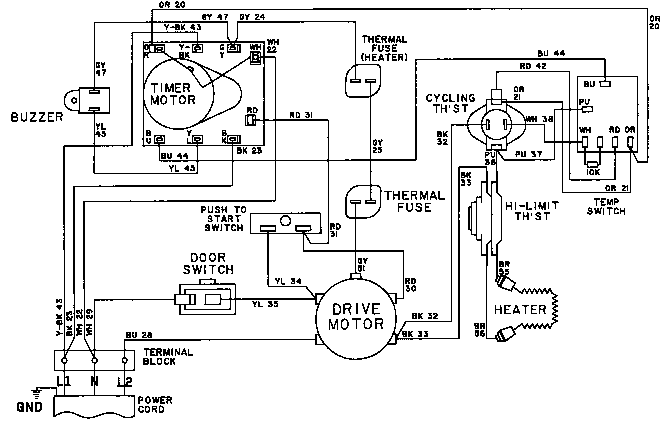 Maytag LDE8424ADE wiring information-lde8424ade (lde8424ade) diagram