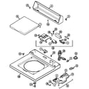 Maytag LAT7314AAM top diagram