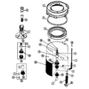 Maytag LAT5005ABW tub (lat5004aaw) (lat5005aaw) (lat5005abw) diagram
