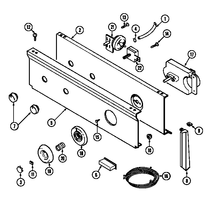 Maytag LAT8014ABL control panel (lat8014aae) (lat8014aal) (lat8014aam) (lat8014abe) diagram