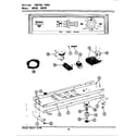 Maytag A8420 control panel diagram