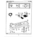 Maytag LAT7400ABW control panel diagram