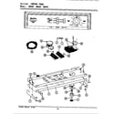 Maytag A8840 control panel diagram