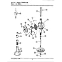 Maytag A8840 orbital transmission diagram