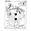 Maytag LAT8500AAW cabinet diagram