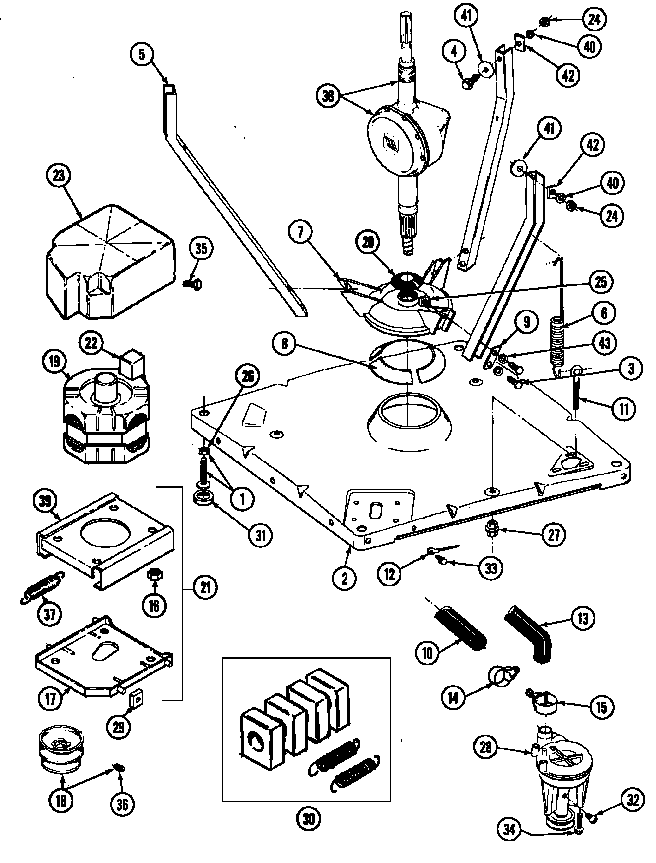 Maytag LAT8600ABE base (lat8600aae) (lat8600abe) diagram