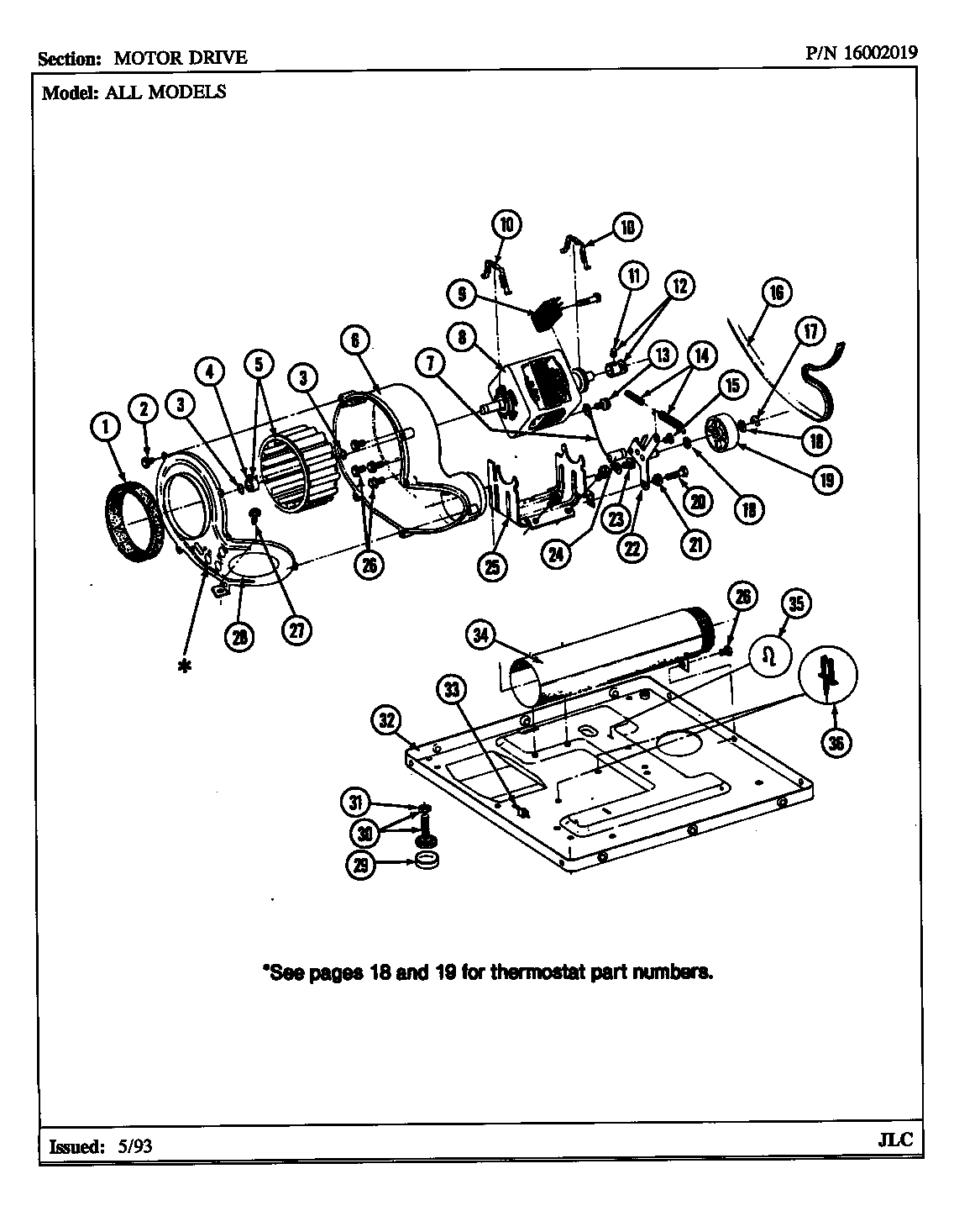 Maytag LDG8410AAE motor drive (lde8410ace) (lde8410ade) (ldg8410aae) (ldg8410abe) diagram